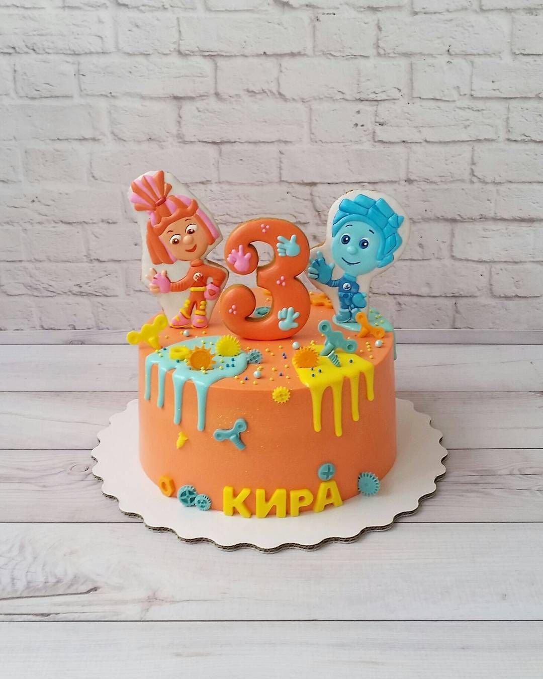 Детский торт с Фиксиками