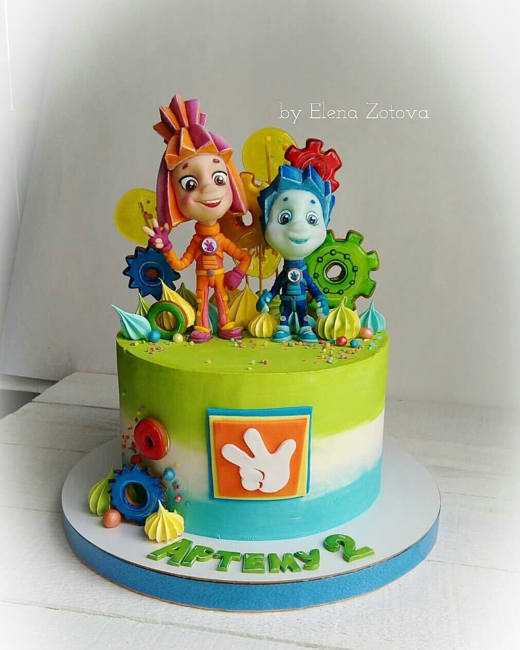 Торт Фиксики