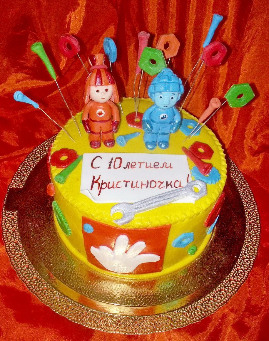 Торт Винтик и его друзья