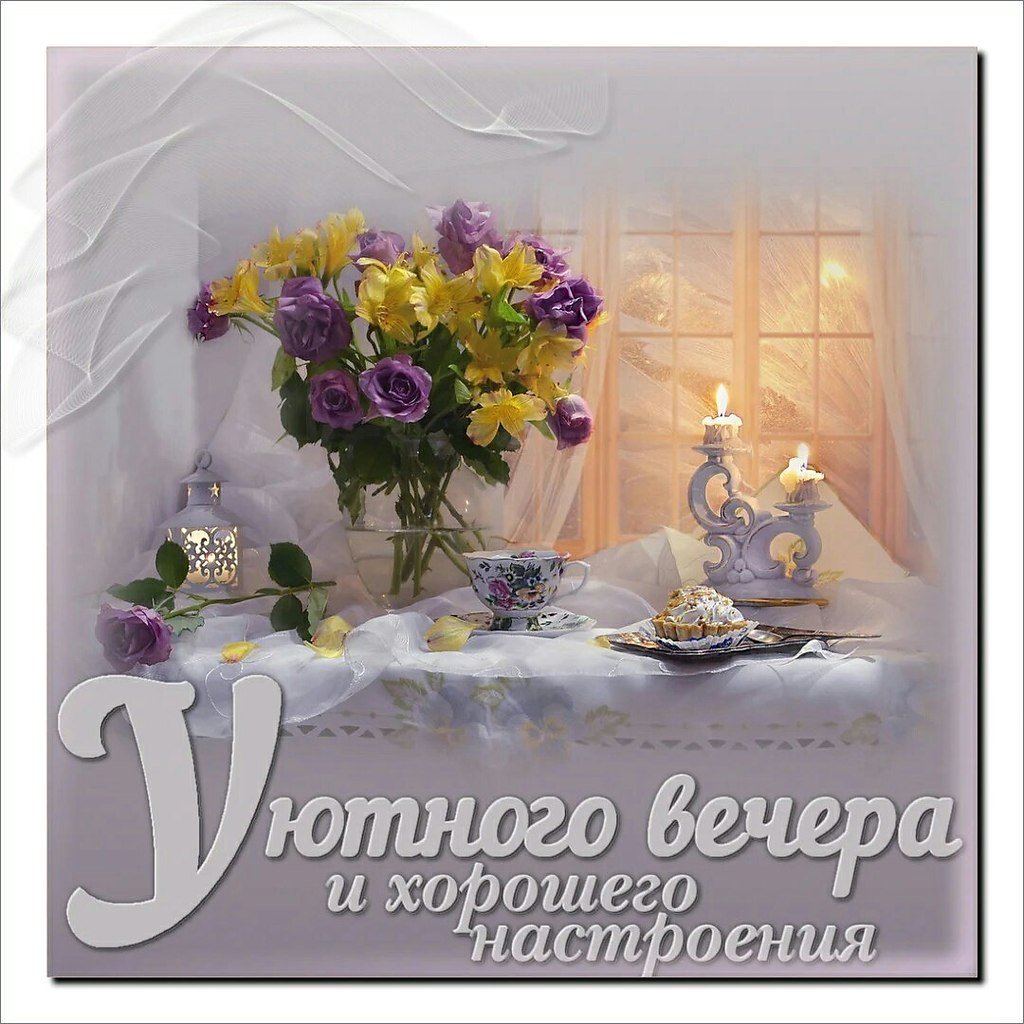 Поздравление с добрым вечером