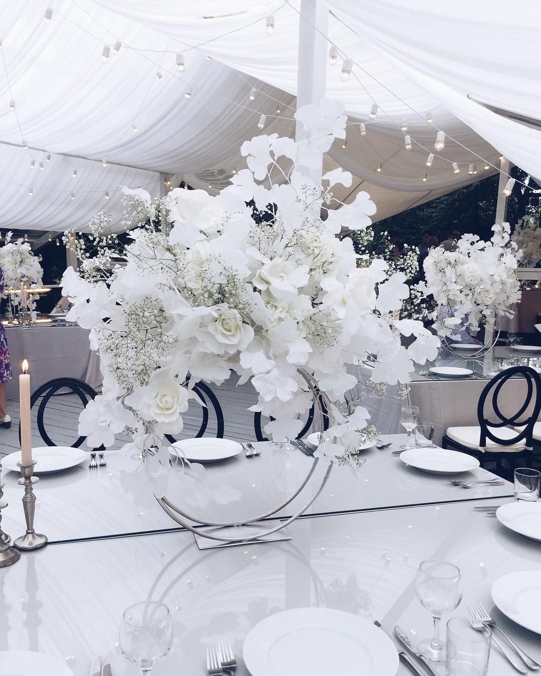 Стильный свадебный декор