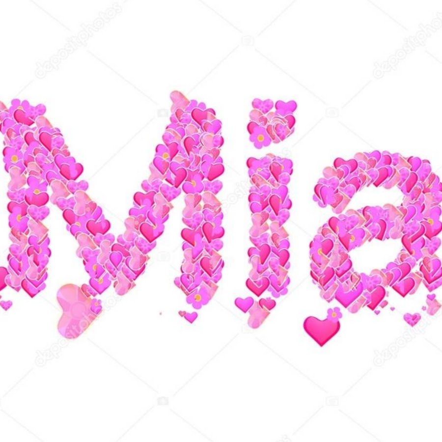 Миа надпись