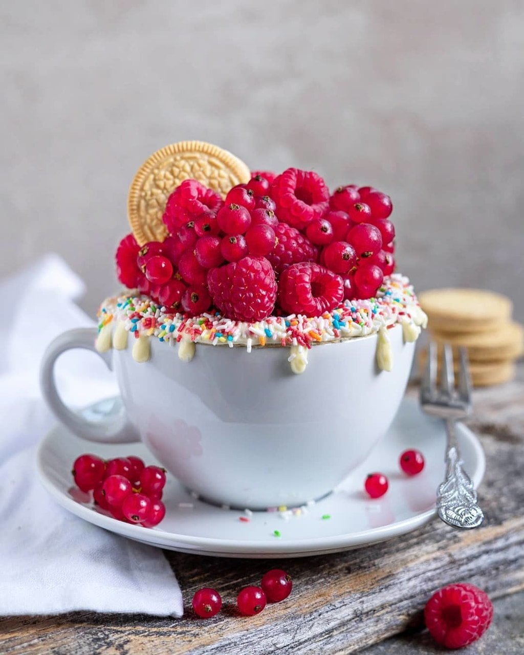 Розовое утро