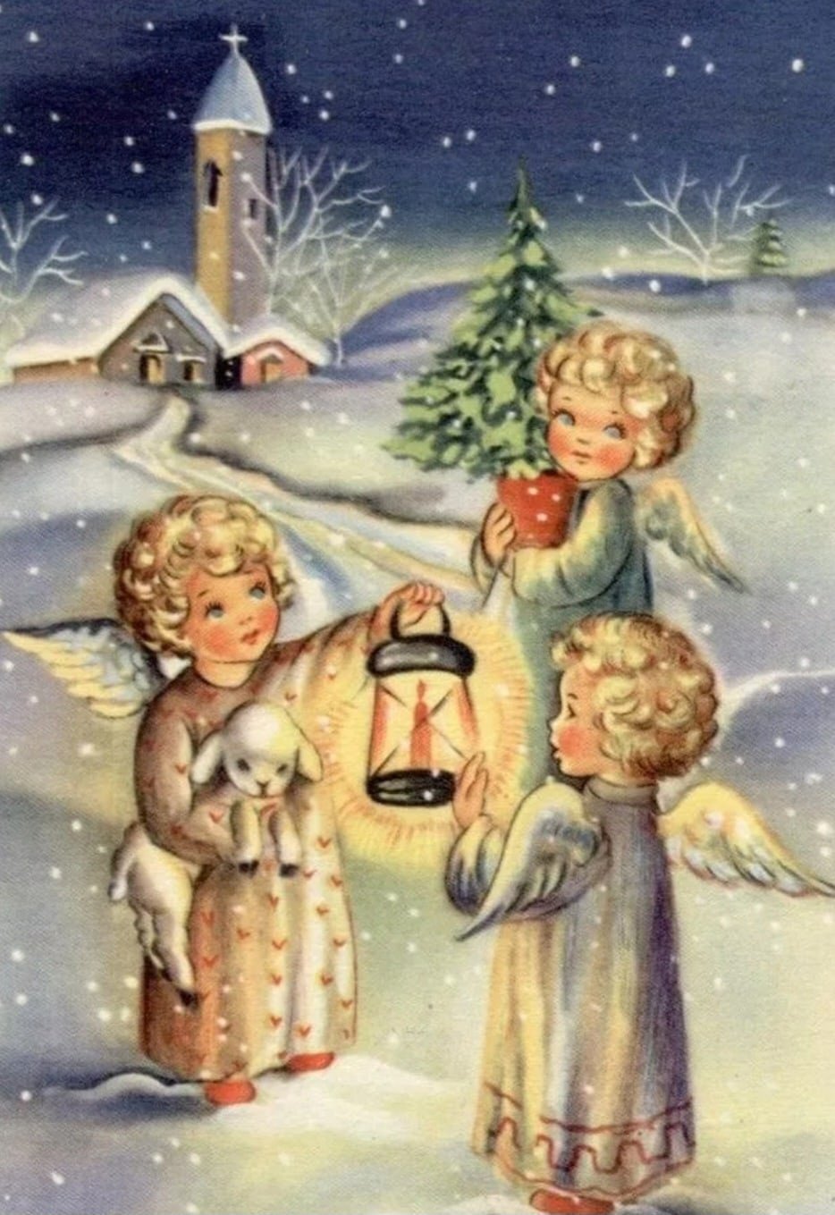 Дети в сочельник