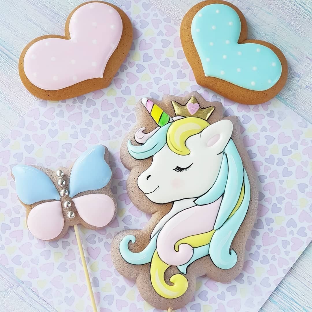 Пряник имбирный "Единорог"