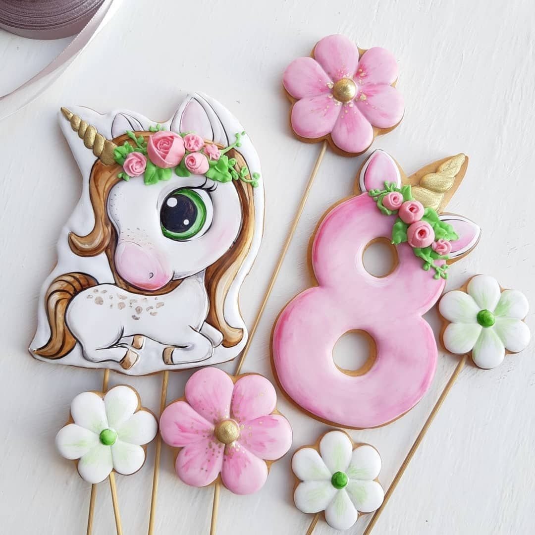 Имбирные пряники Единорожки