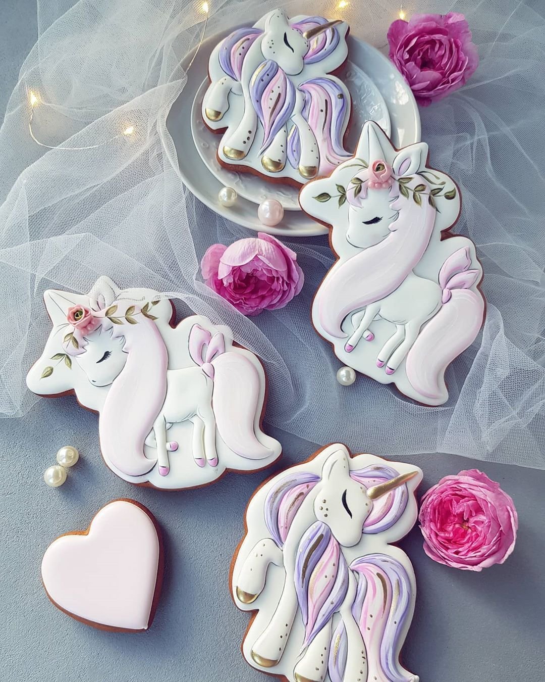 Роспись пряника Единорог