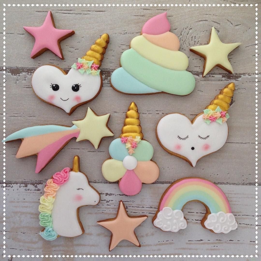 Печеньки с единорогом