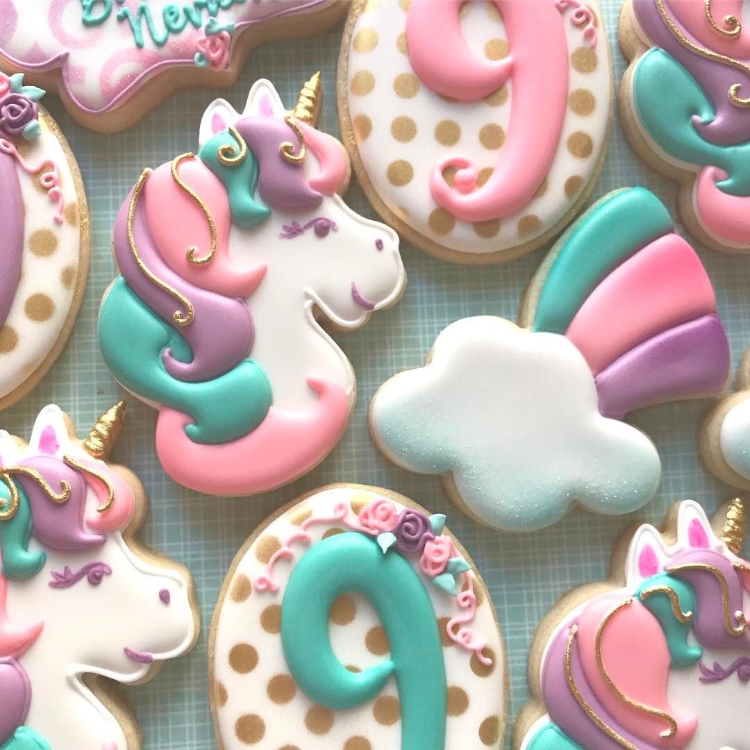 Печеньки с единорогом