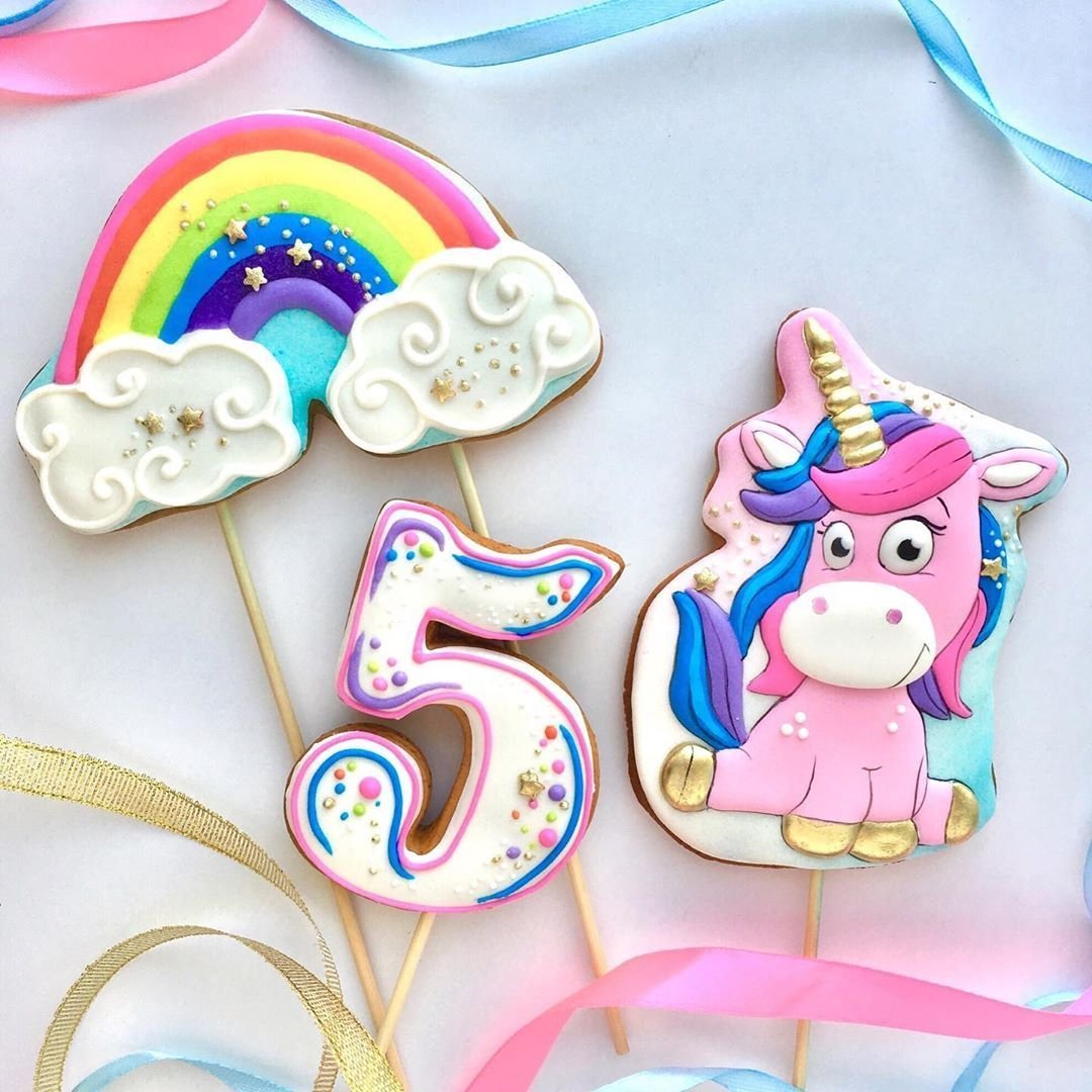 Пряники на день рождения девочке 5 лет