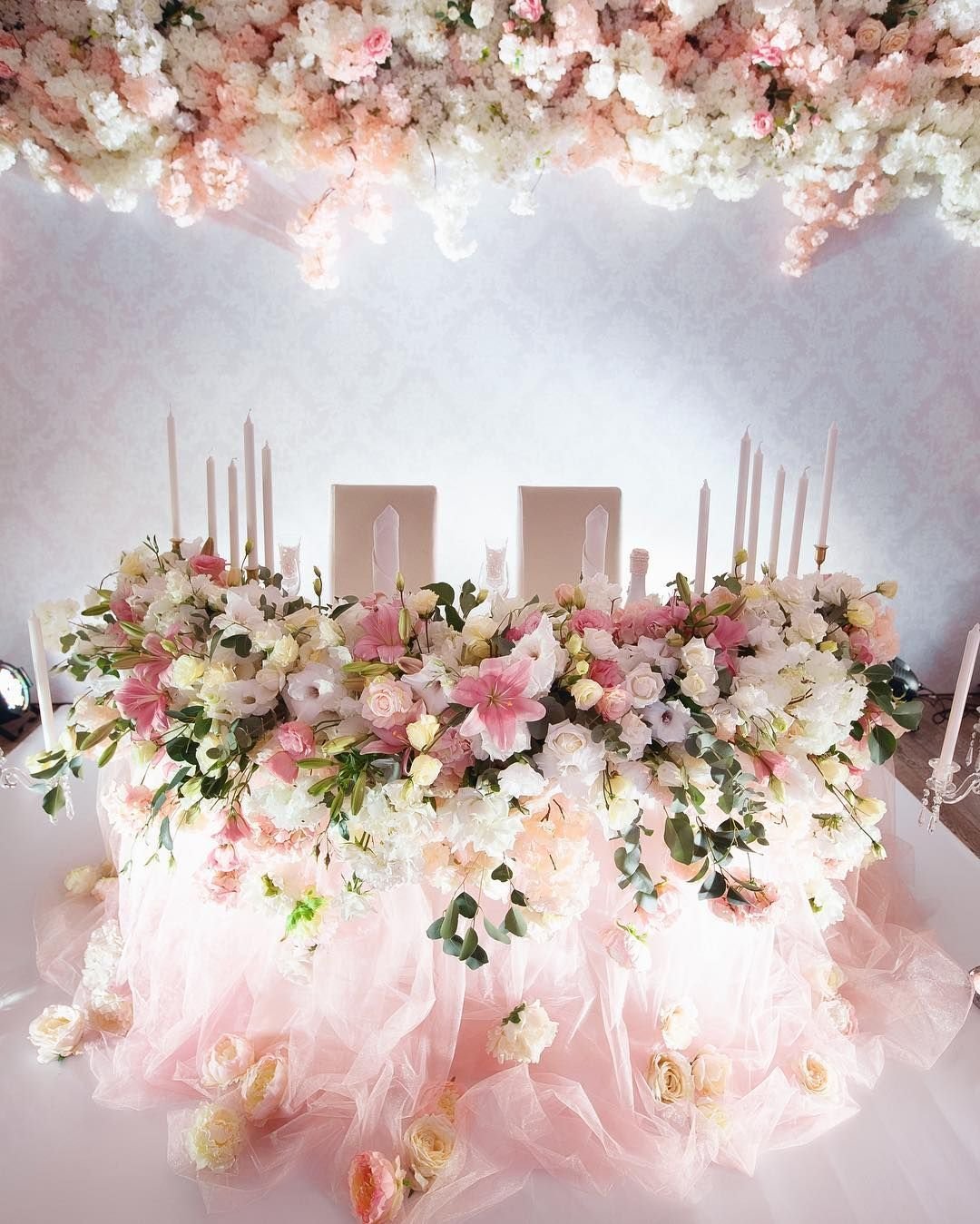 Свадебный декор в пастельных тонах