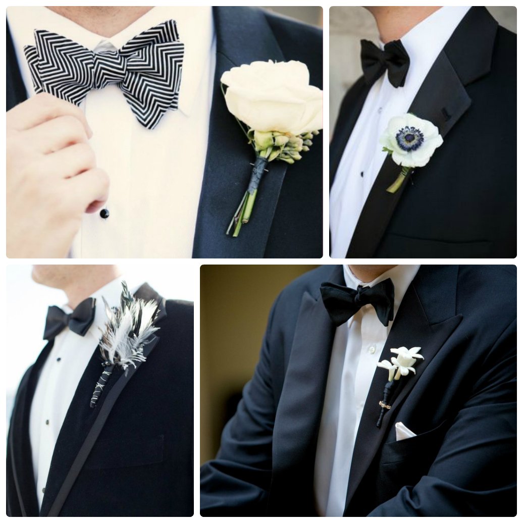 Сервировка стола в черном цвете