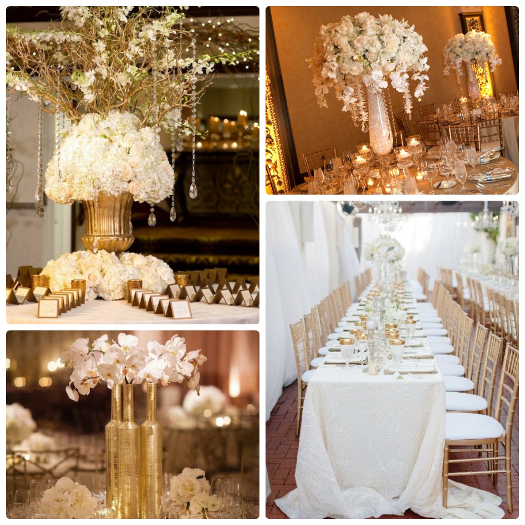 Свадьба в золотом цвете