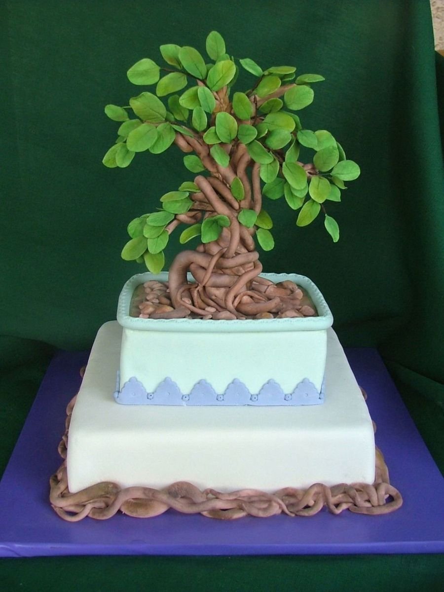 Торт дерево