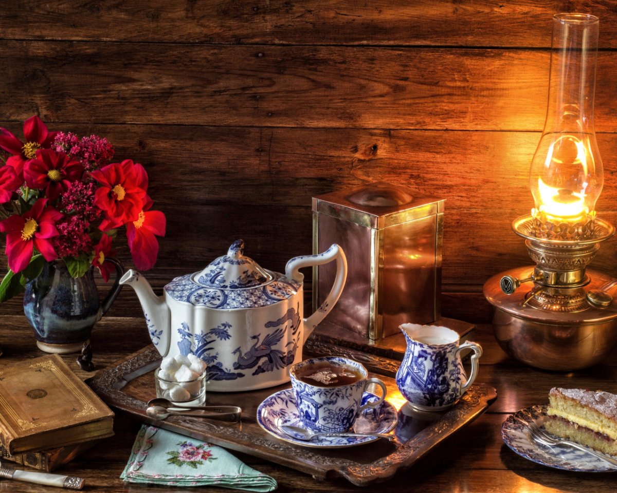 Уютное чаепитие