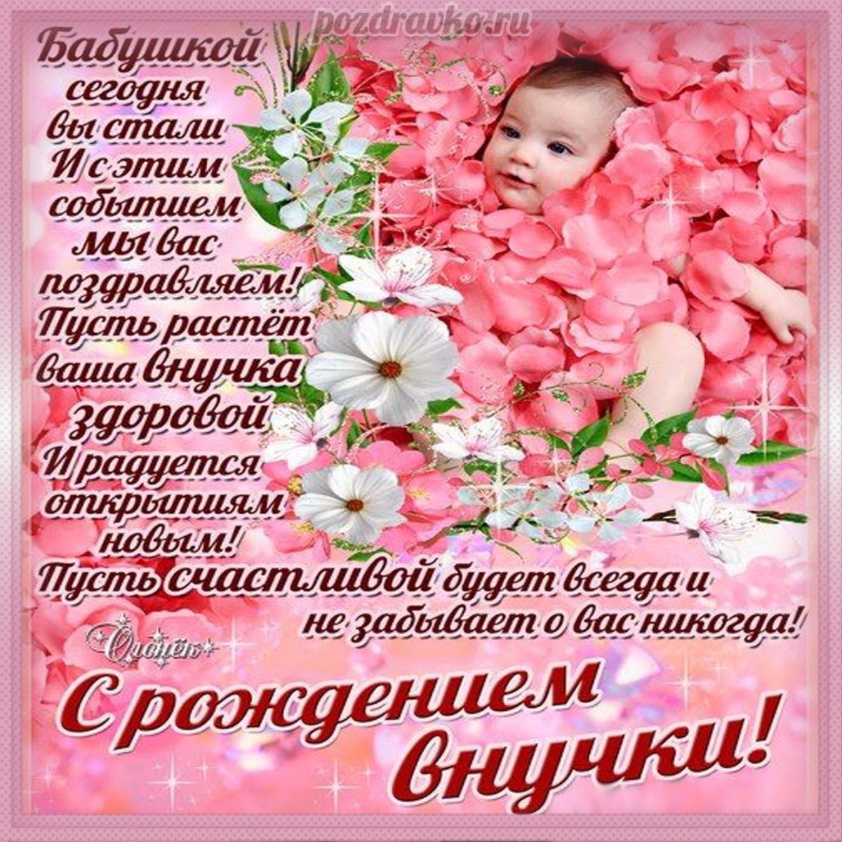 С рождением внучки