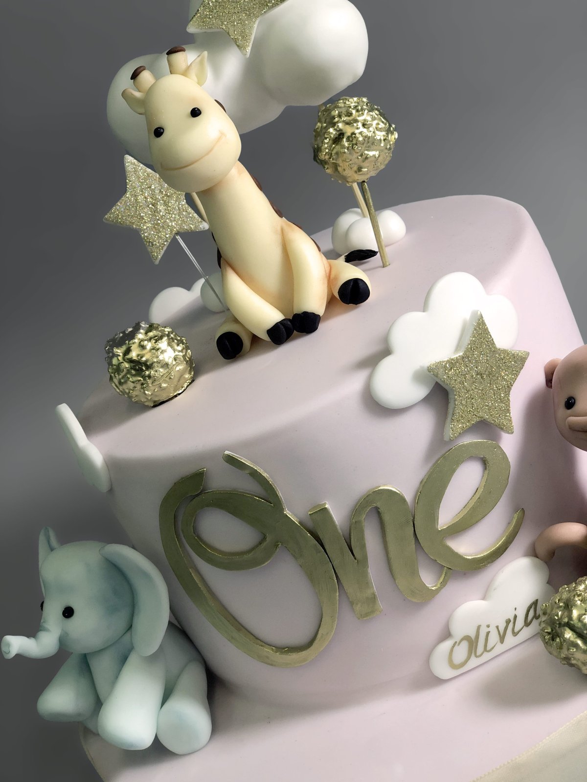 Имя из фетра для девочки