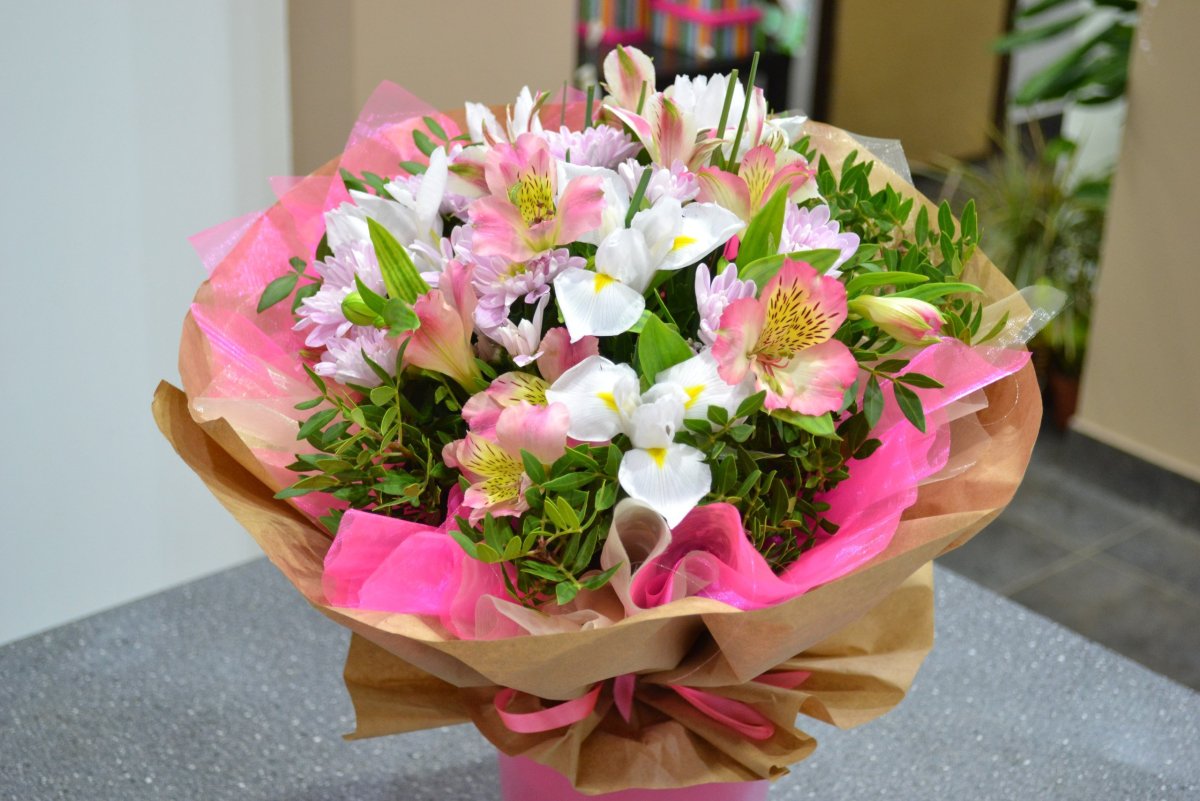 Букет хризантем