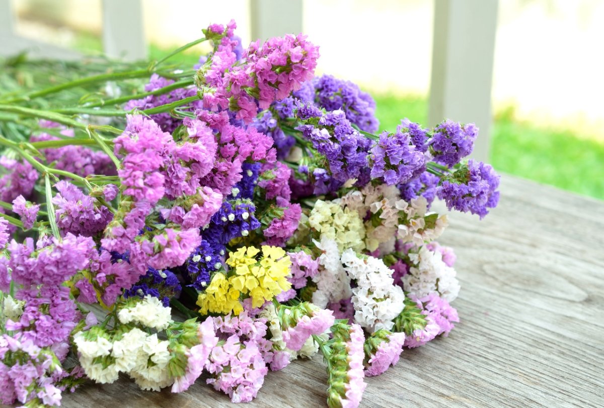 Букет со статицей сборный