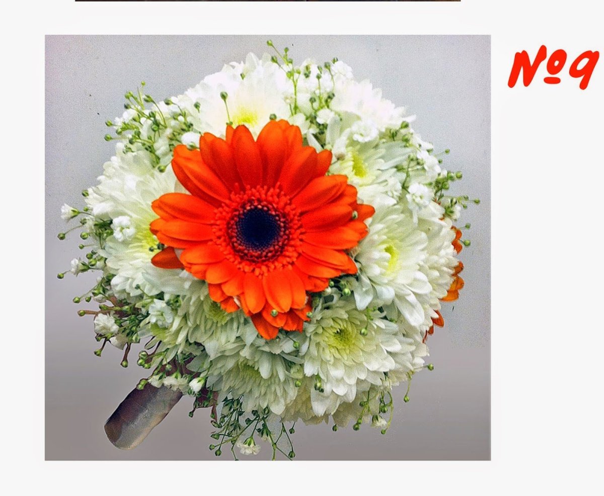 Нюдовый букет гипсофилы