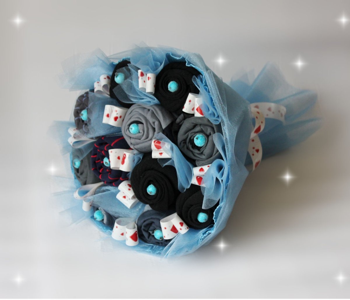 Букет из носков для мужчины