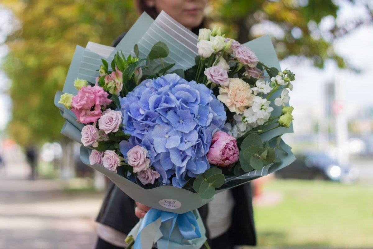 Матиола стильный букет