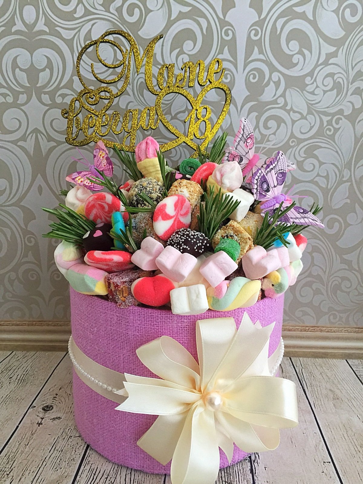 Необычные сладкие букеты