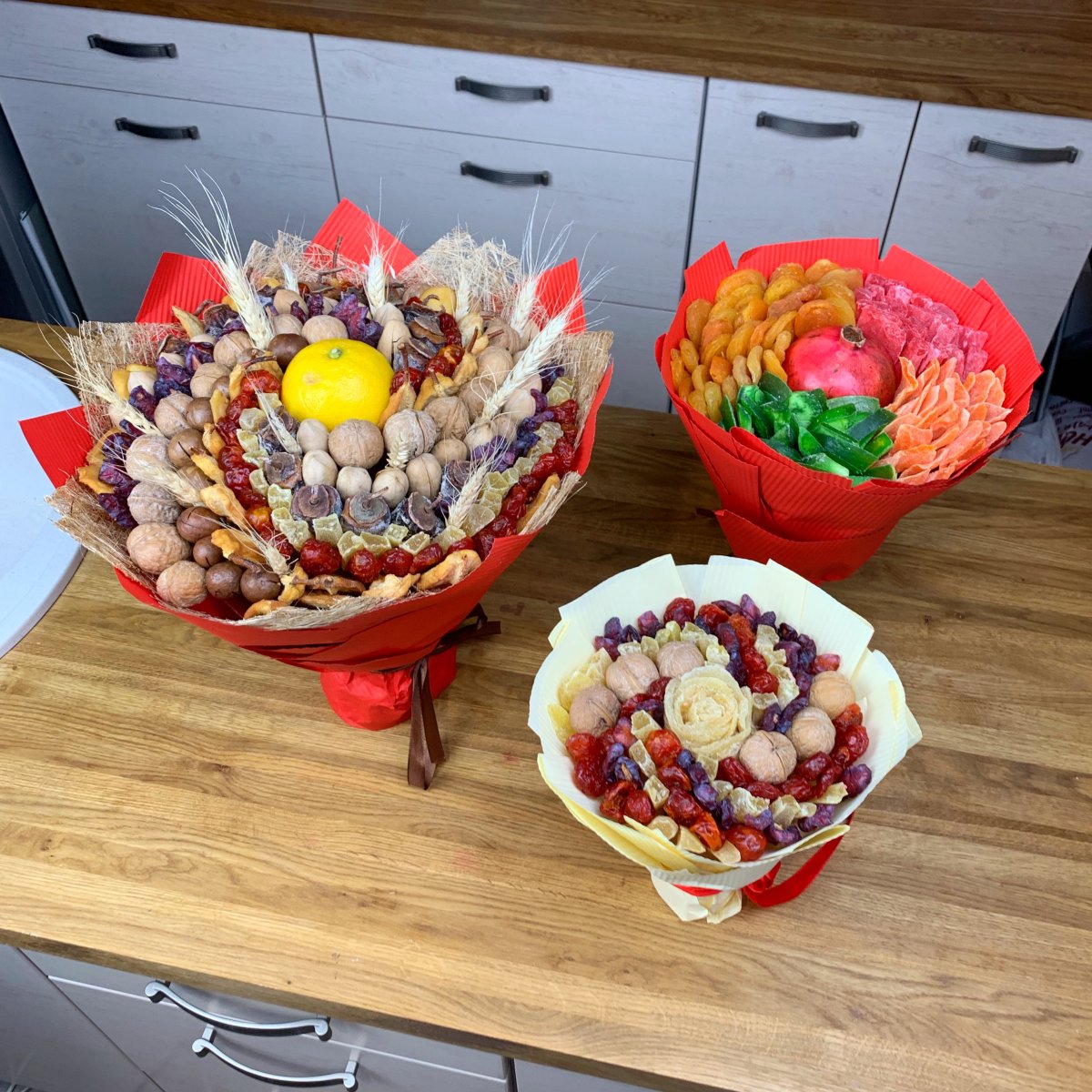 Вкусный букет для бабушки