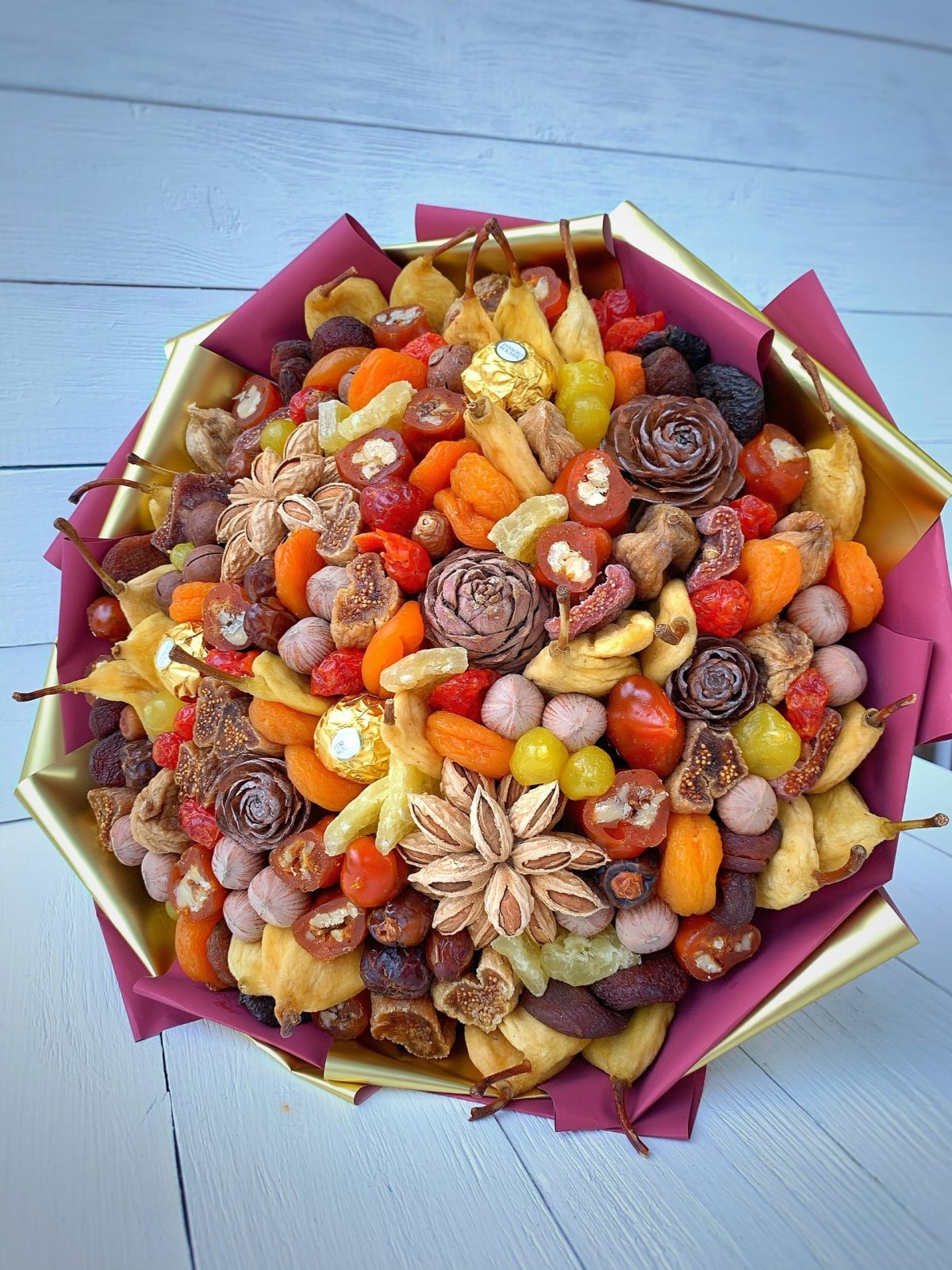 Букет из сухофруктов