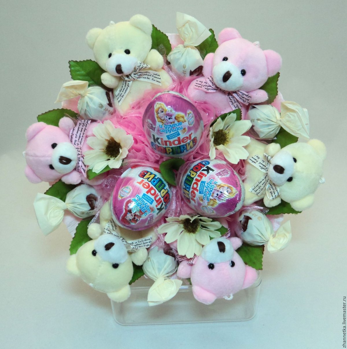 Букет из маршмеллоу