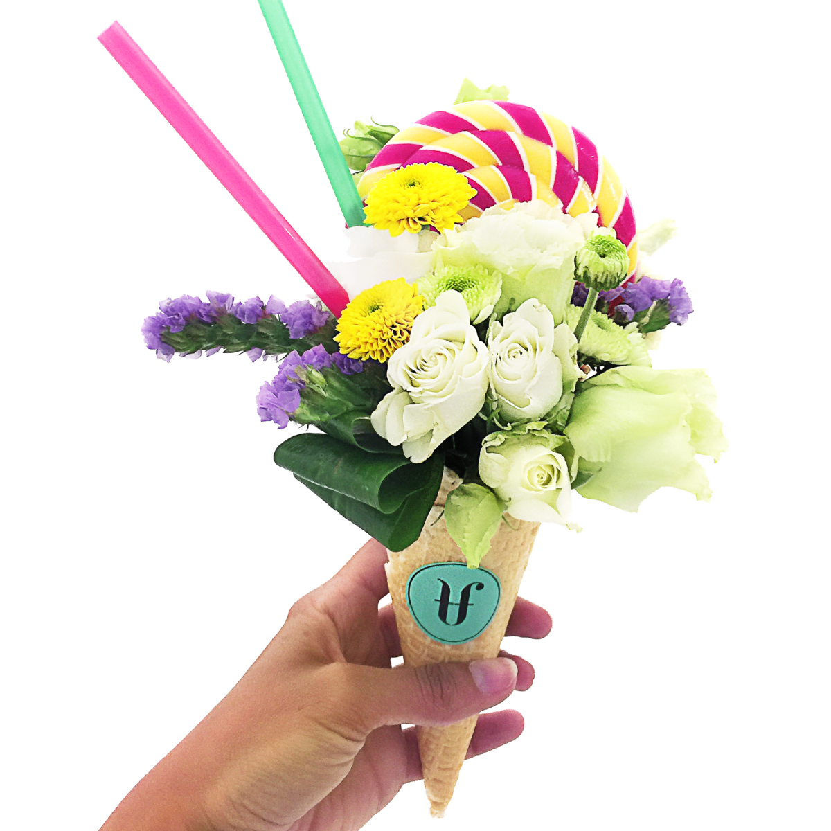 Шляпная коробка для цветов