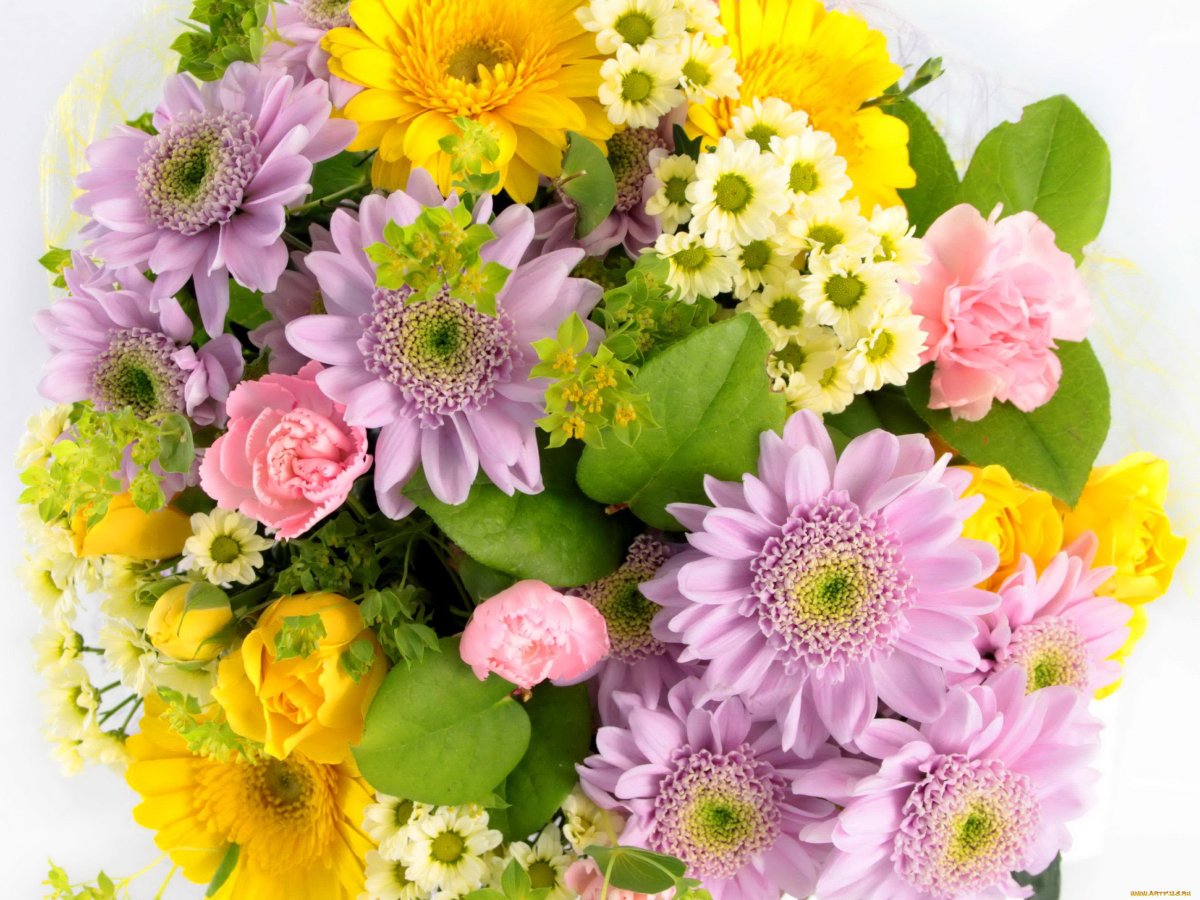 Букет цветов «летний»