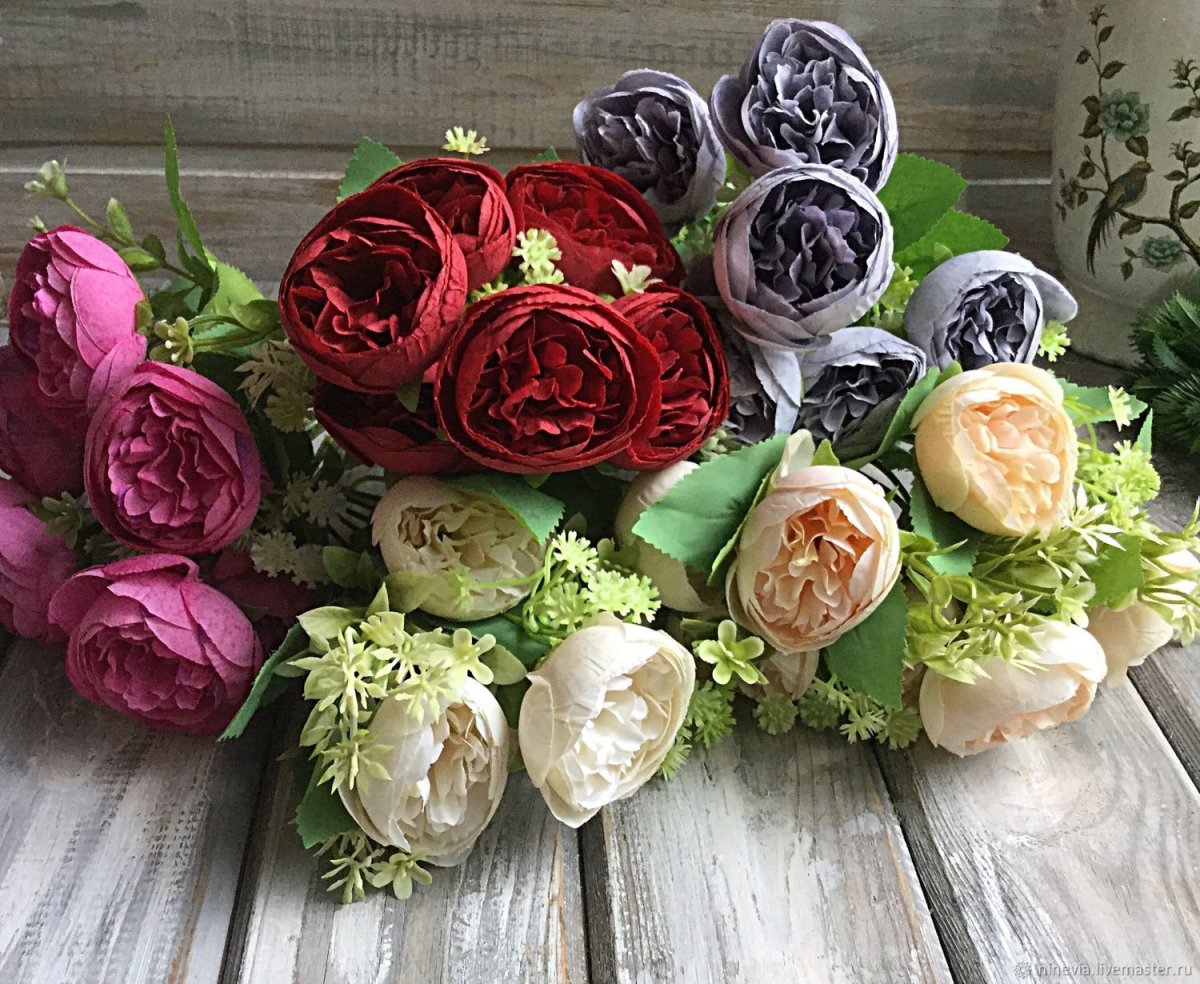 Роза Баттеркап пионовидная