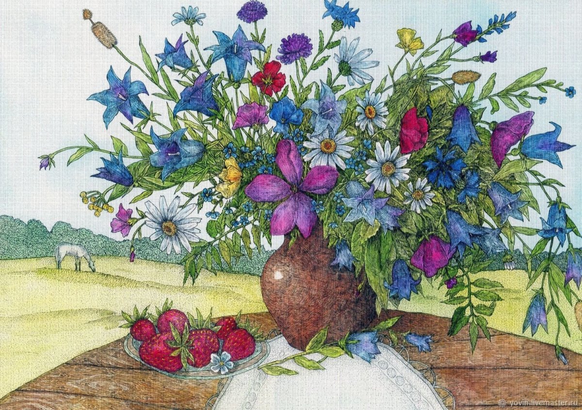 Полевой букет