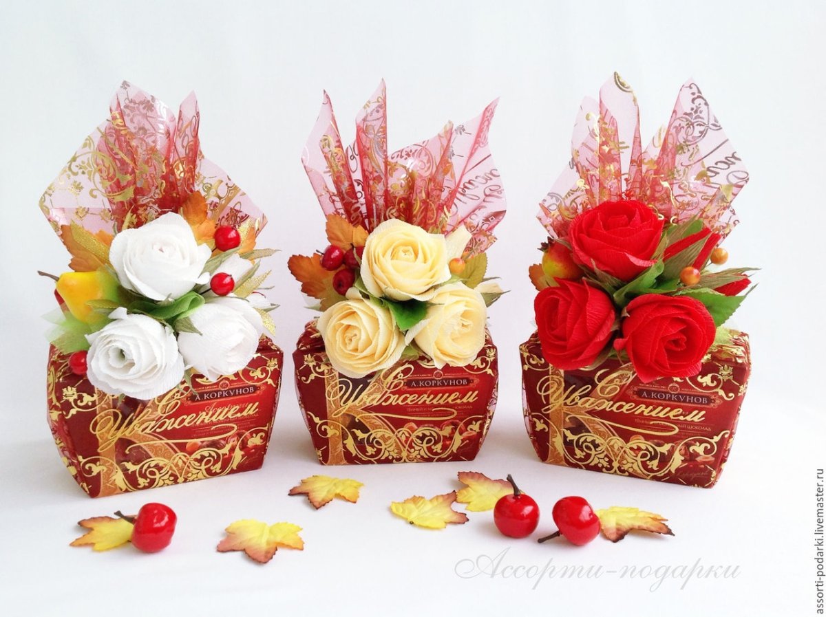 Упаковка одного цветка