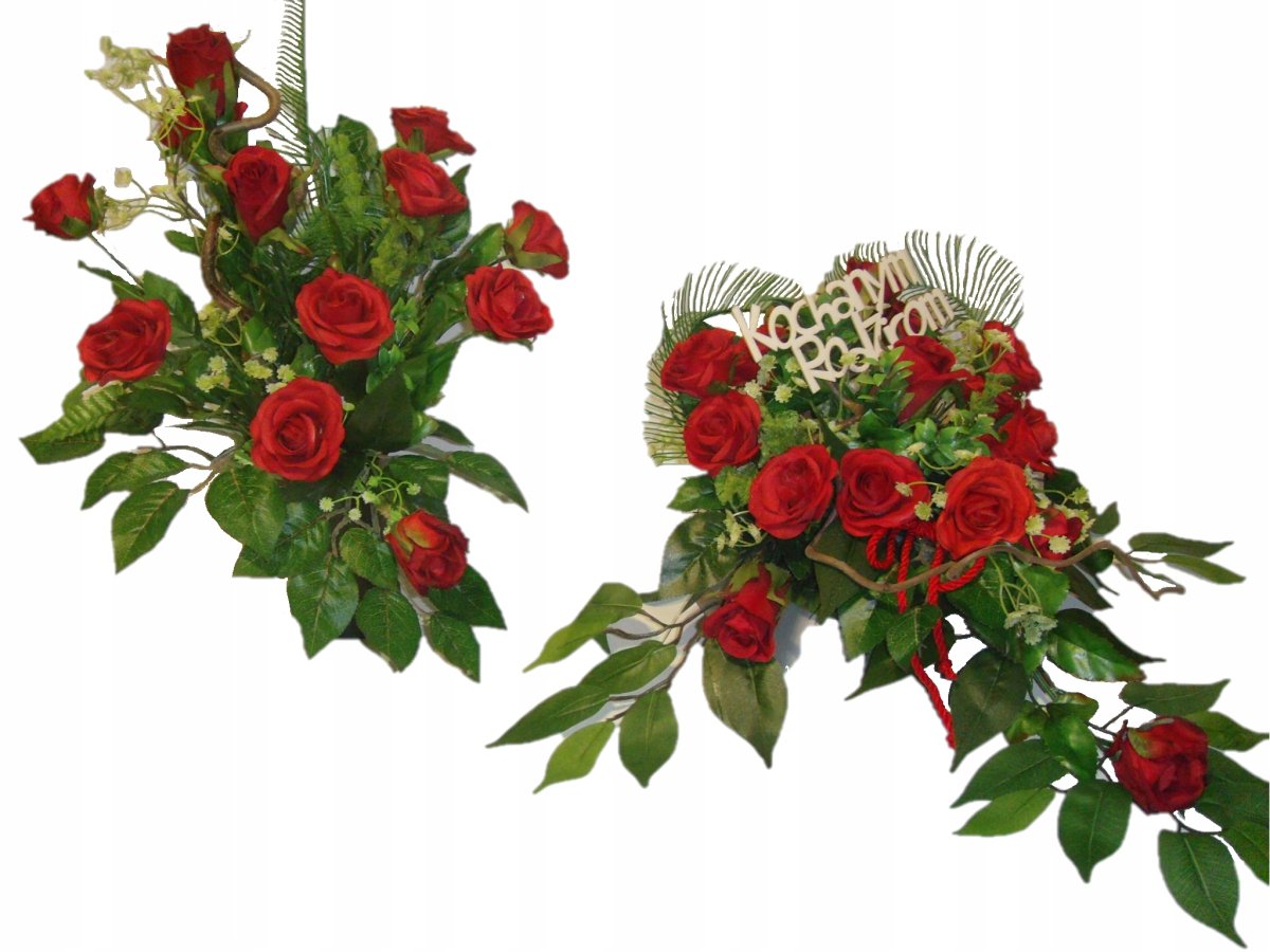 Искусственные цветы на кладбище