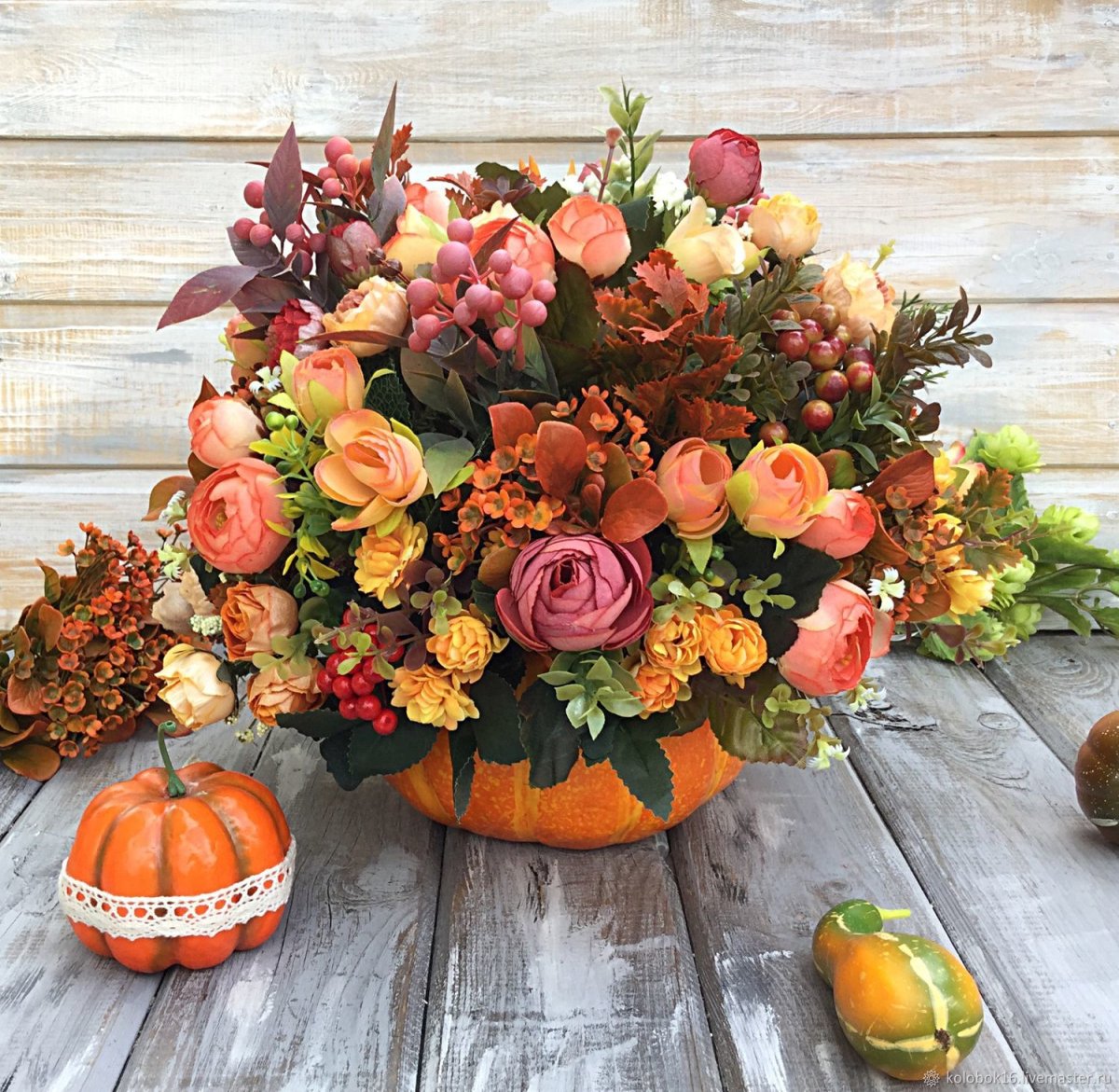 Дизайнерские осенние композиции