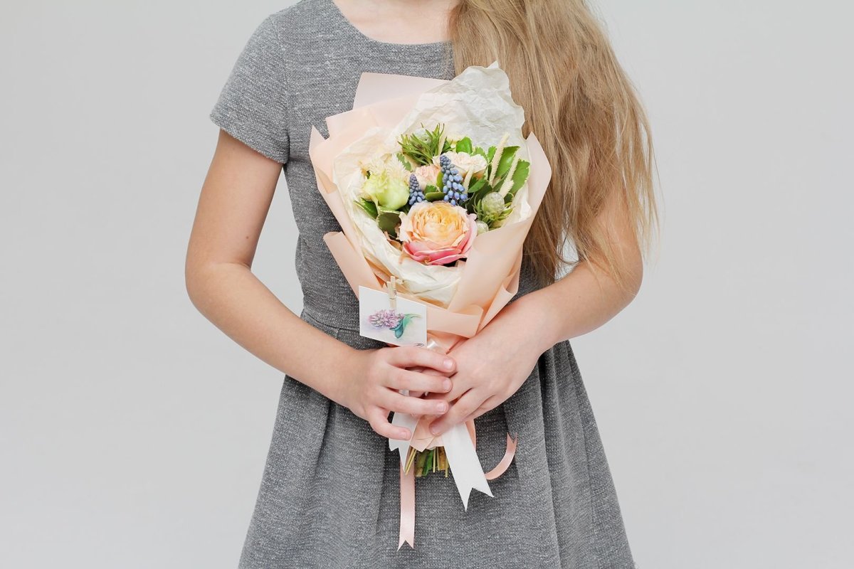 Маленький букет для девочки