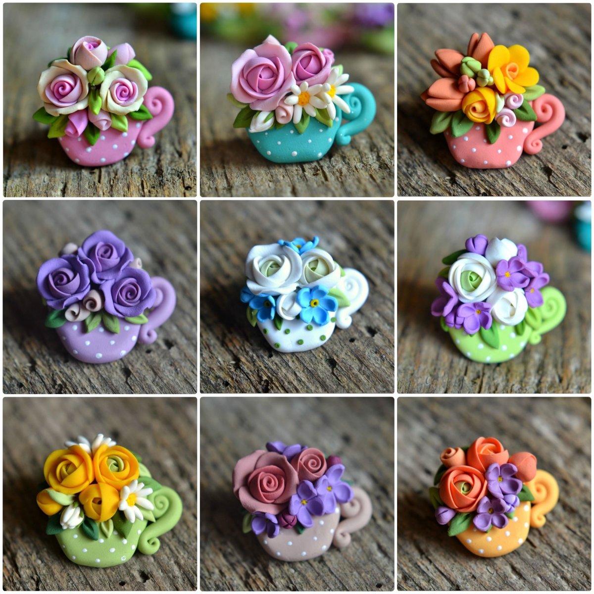 Как сделать цветок из пластилина