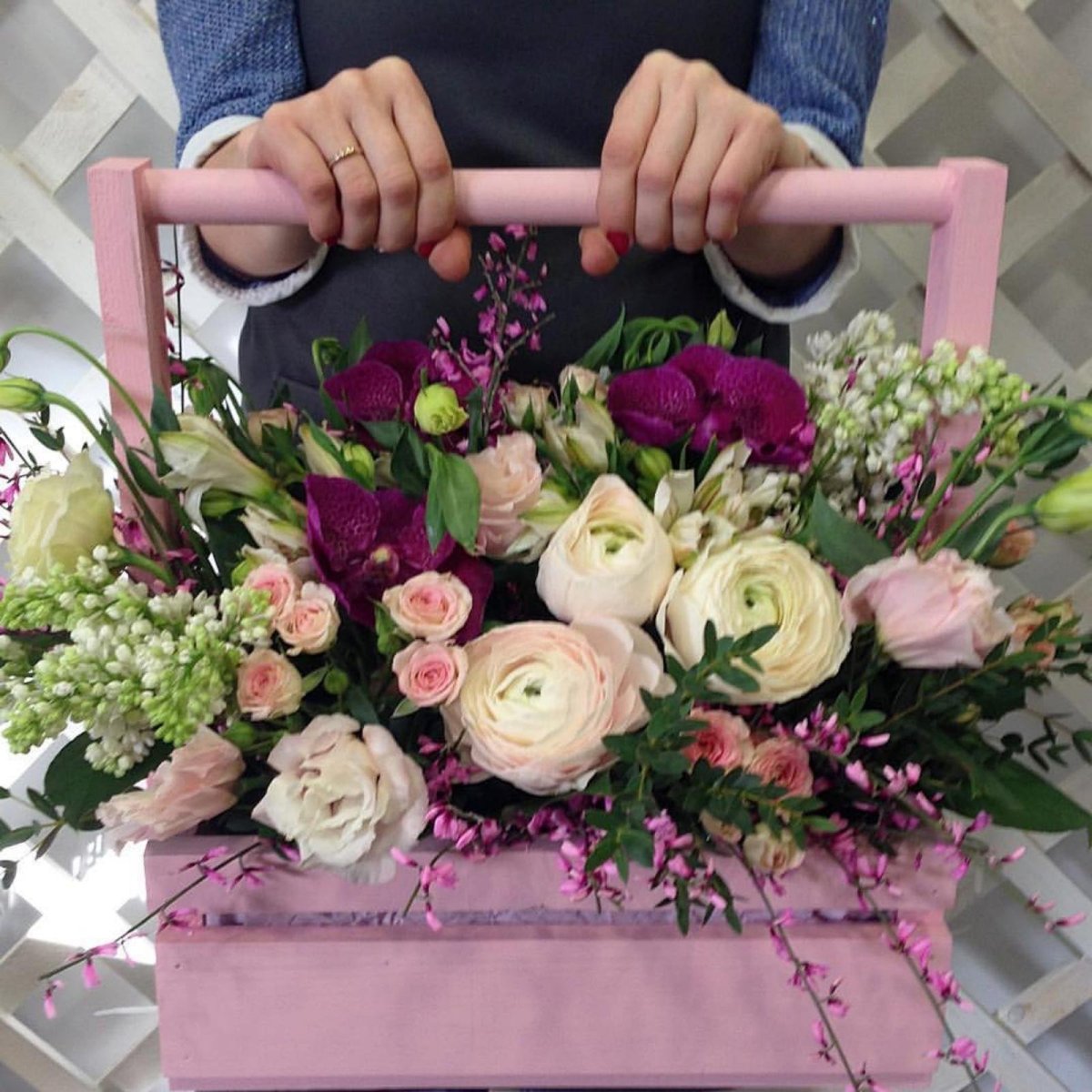 Композиции на флористической губке