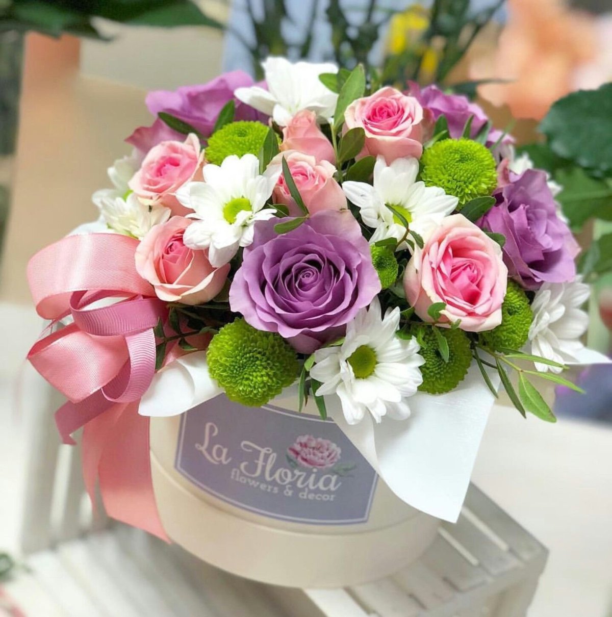 Композиции в коробочках