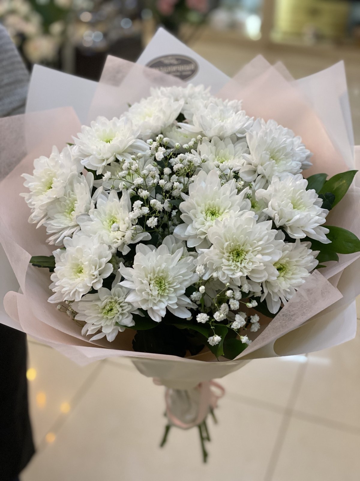 Букет хризантем