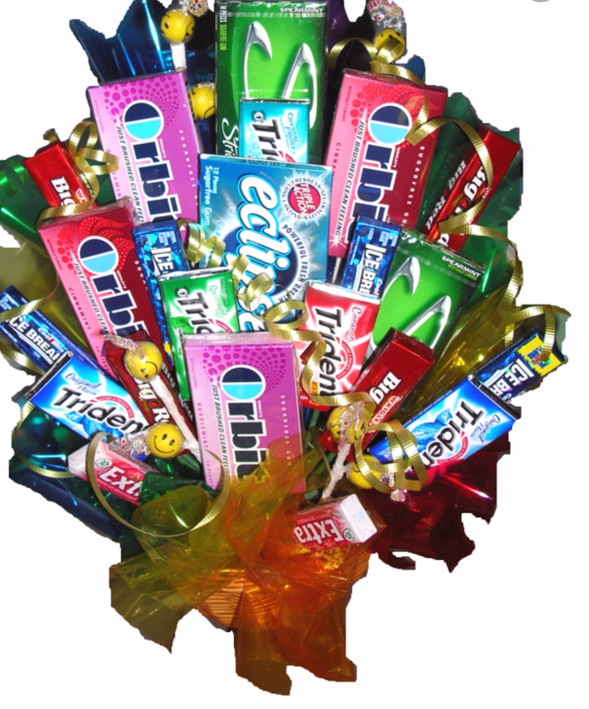Букет из жевательной резинки
