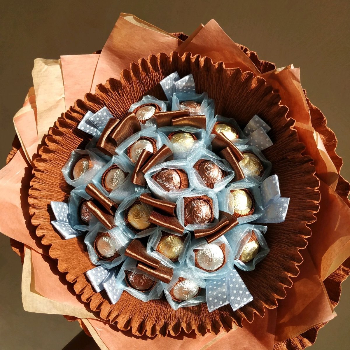 Букет с конфетами Коркунов