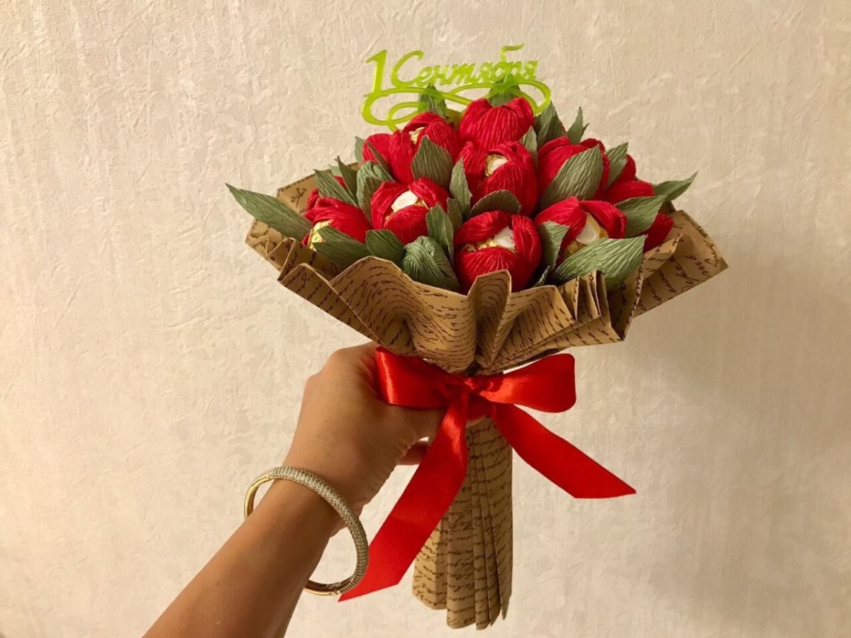 Букет из конфет