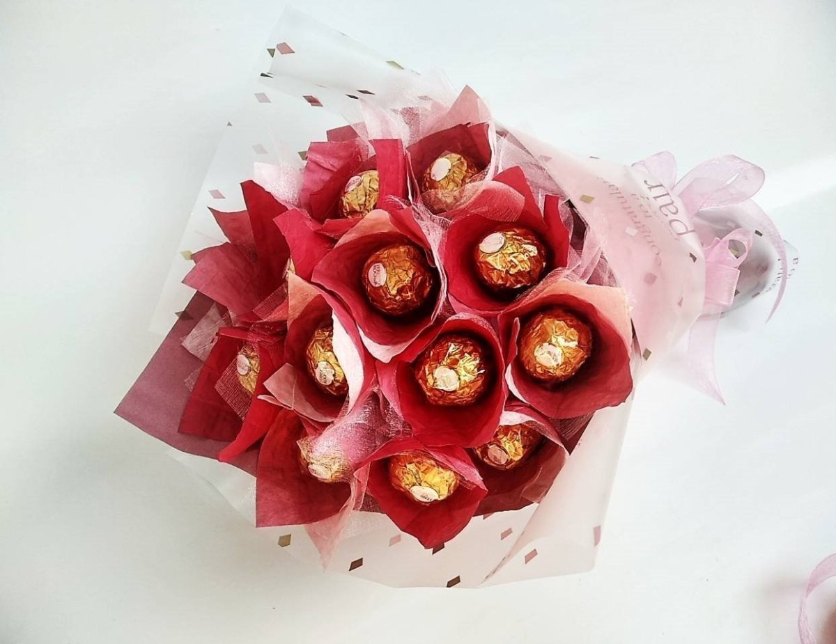 Конфетный букет