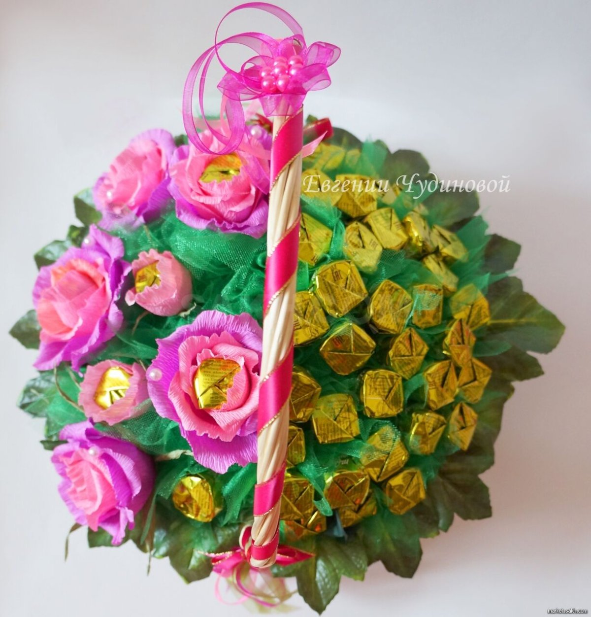 Креативный букет для учителя