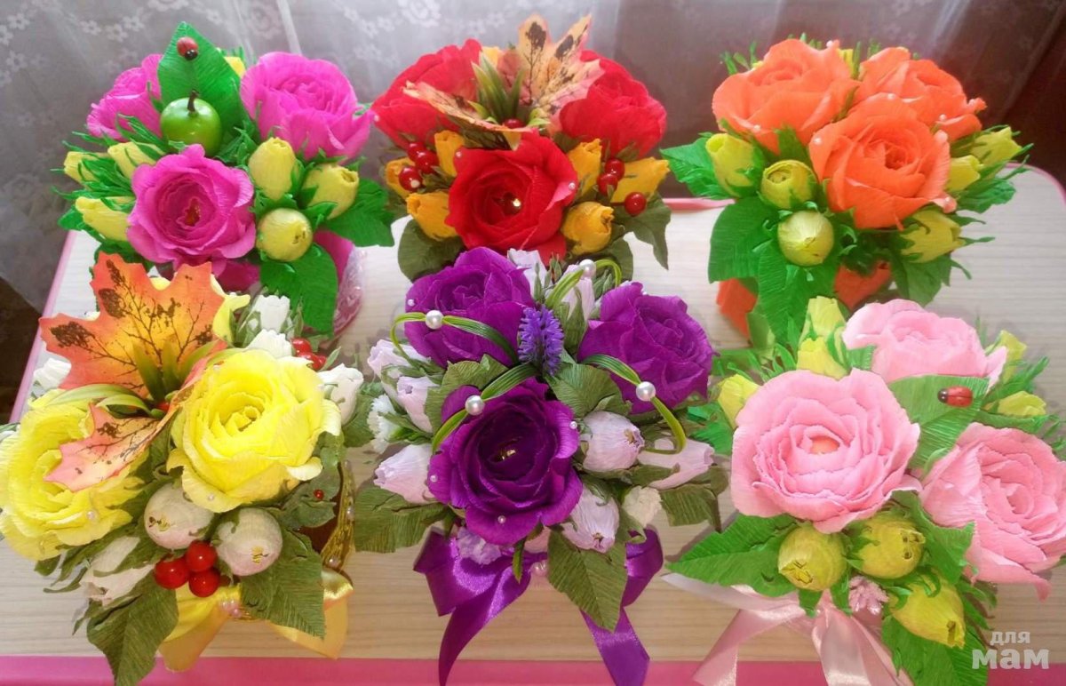 Необычный букет учителю