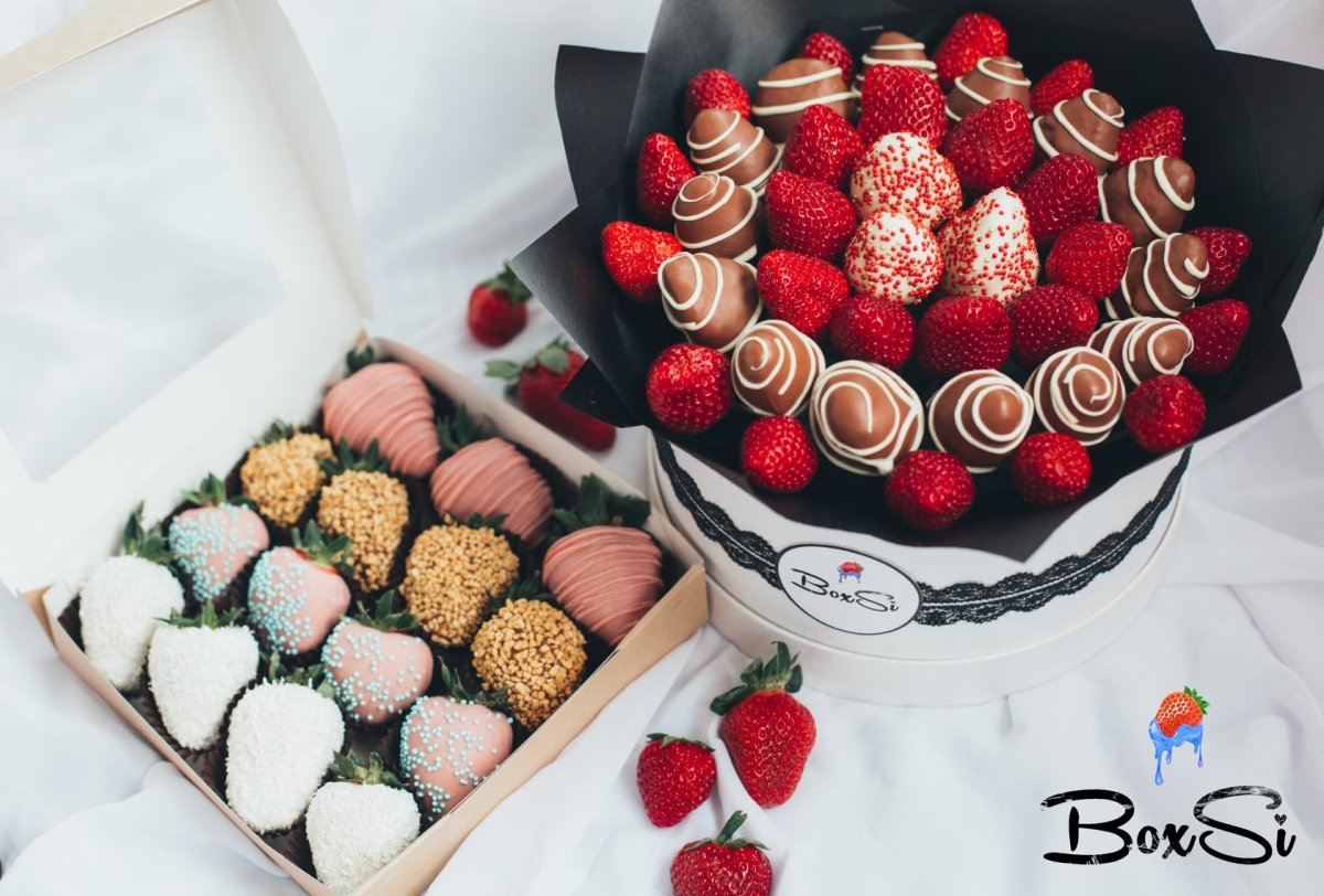 Букет из клубники в шоколаде