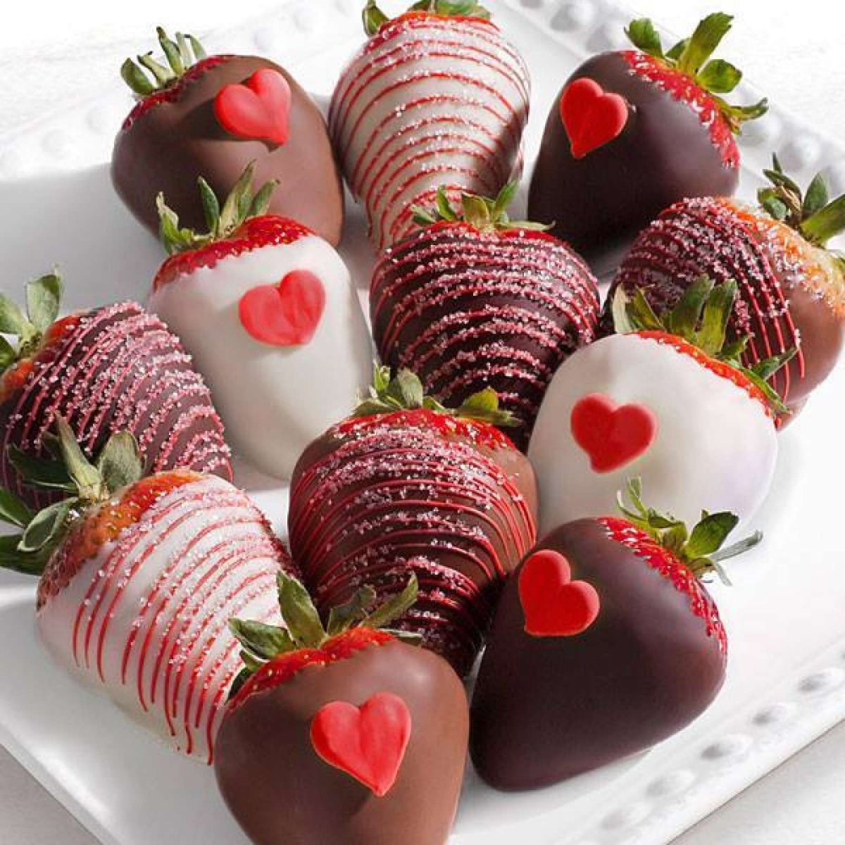 Букет "клубника в шоколаде" размер s
